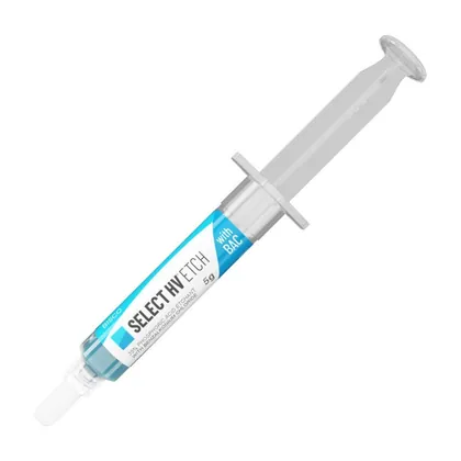 SELECT HV ETCH ÁCIDO FOSFÓRICO 35% ALTA VISCOSIDAD CON BAC 4 JERINGAS X 5G