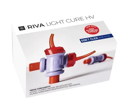 RIVA LIGHT CURE HV - IONOMERO DE VIDRIO 50 CAPSULAS