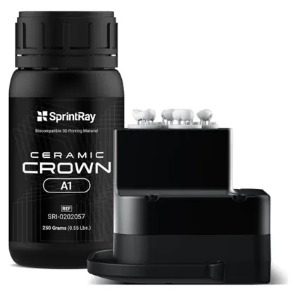 RESINA PARA IMPRESORA 3D CROWN BIOCOMPATIBLE DENTINA
