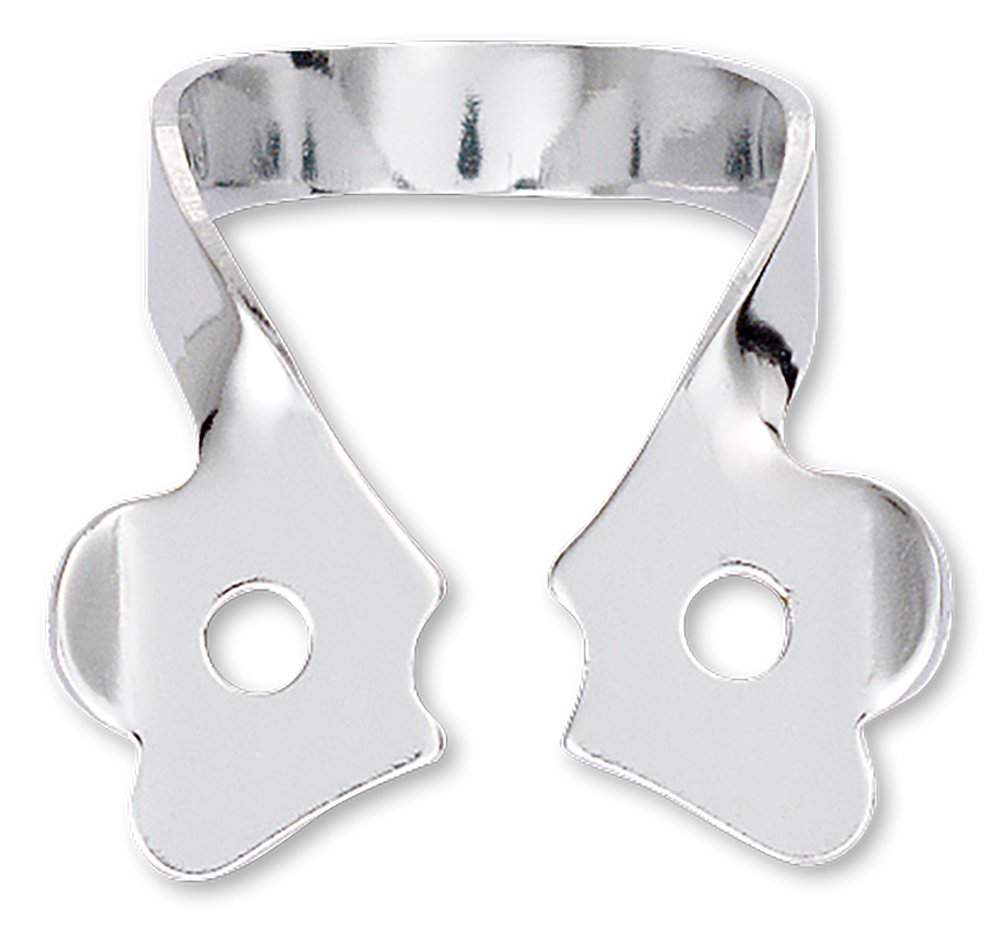 CLAMPS HYGENIC PARA DIQUE DE GOMA (UNIDAD) · Con aletas · 00