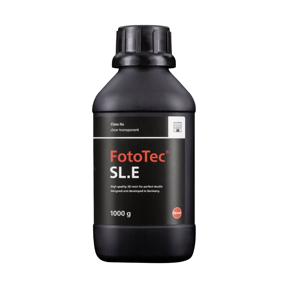 RESINA PARA IMPRESIÓN 3D DREVE FOTOTEC SL.E · Transparente claro