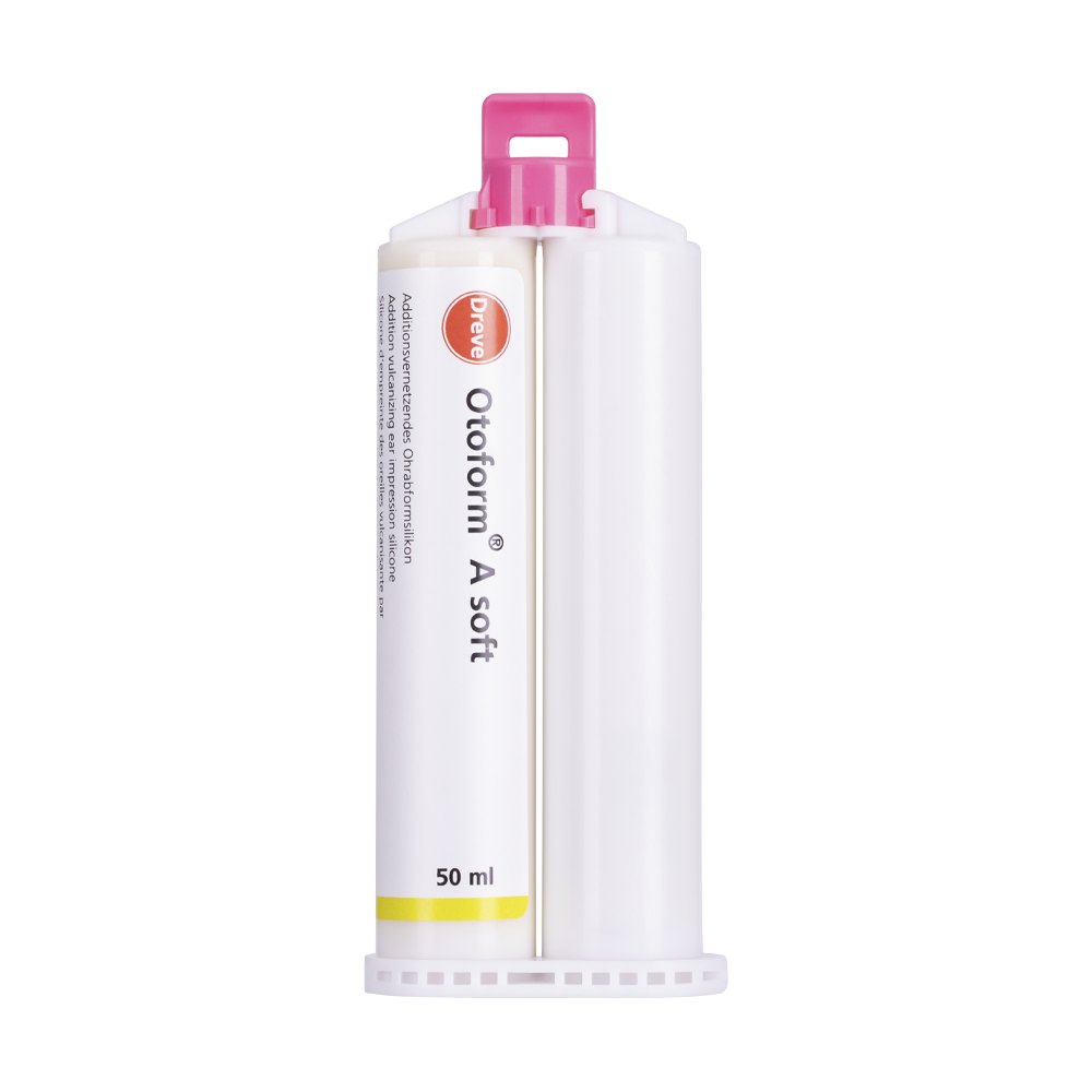 SILICONA DE IMPRESIÓN DE OÍDO DREVE OTOFORM A SOFT (8 X 50 ML)