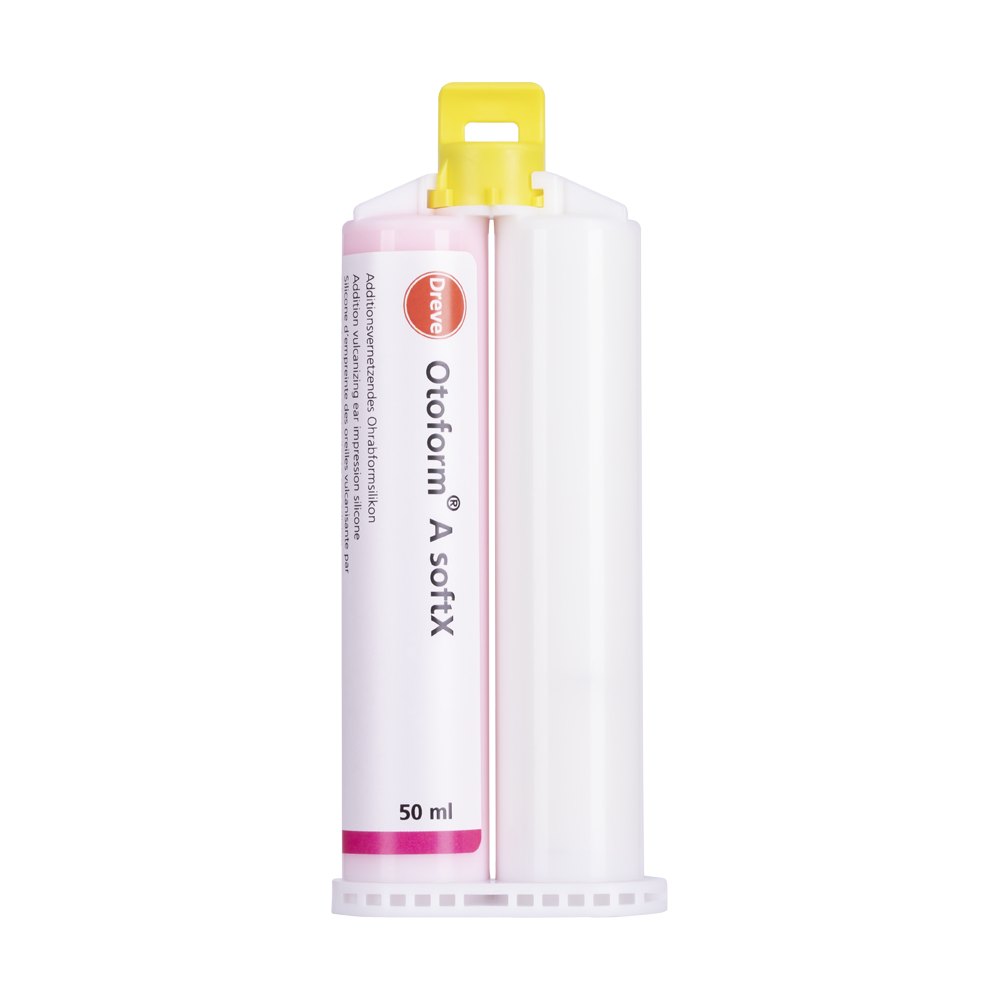 SILICONA DE IMPRESIÓN DE OÍDO DREVE OTOFORM A SOFTX (8 X 50 ML)
