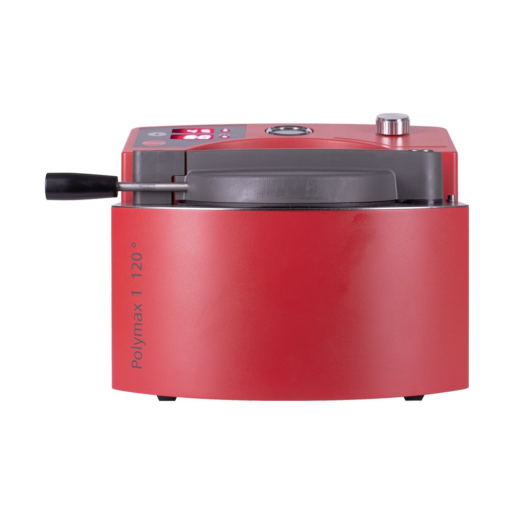 POLIMERIZADORA A PRESIÓN DREVE POLYMAX · Polymax 1 (120 °C) · Rojo