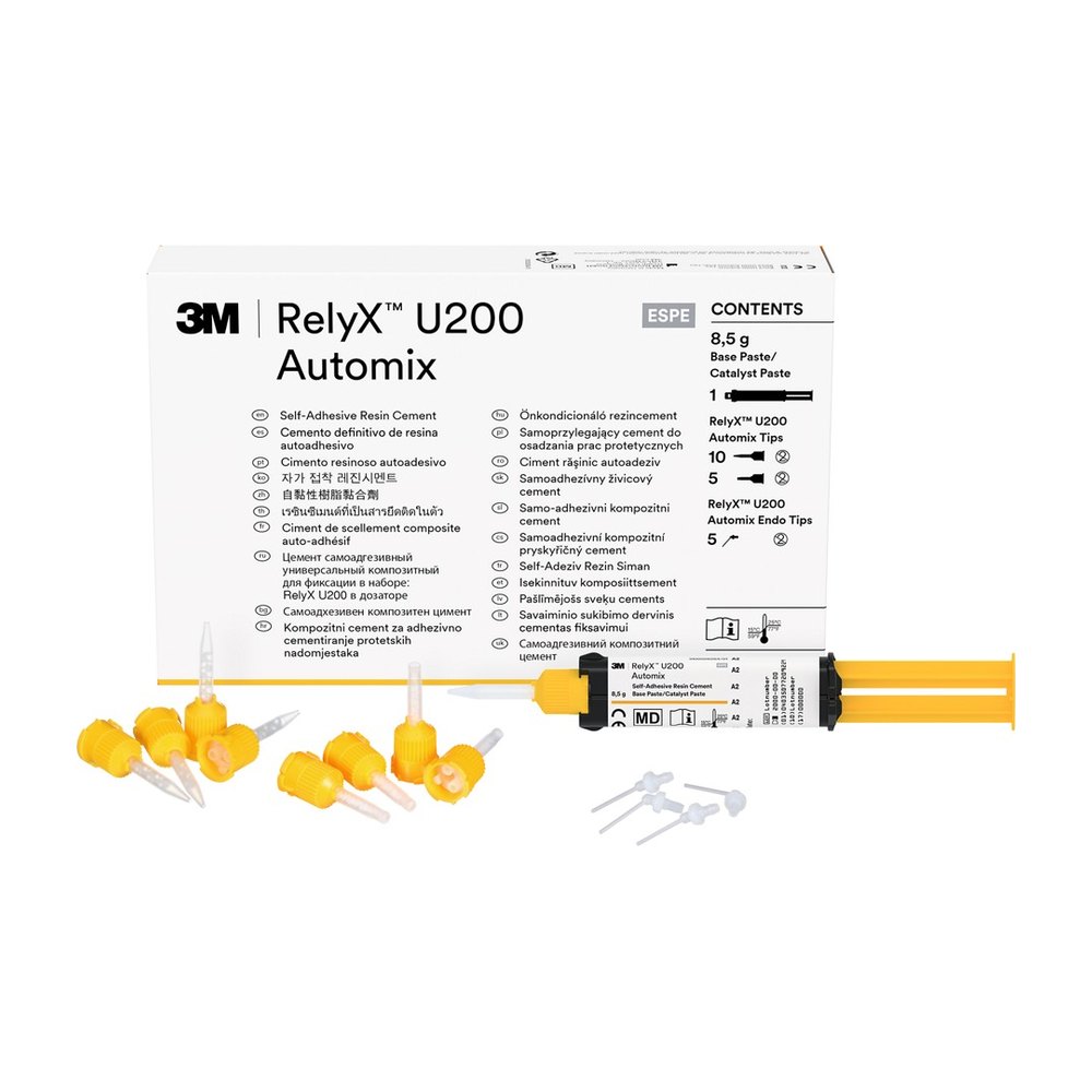 CEMENTO DE RESINA AUTOADHESIVO RELYX U200 AUTOMIX (KIT) · A2